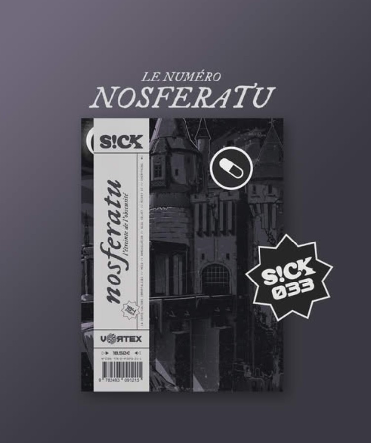 Le magazine S!CK va faire un numéro Nosferatu